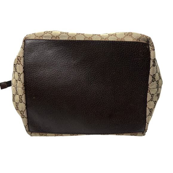 Gucci GG Canvas Web Sherry Line Tote Bag - Picture 5 of 14